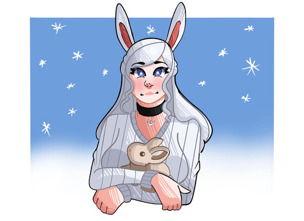 Commission: Snuggle Bunny